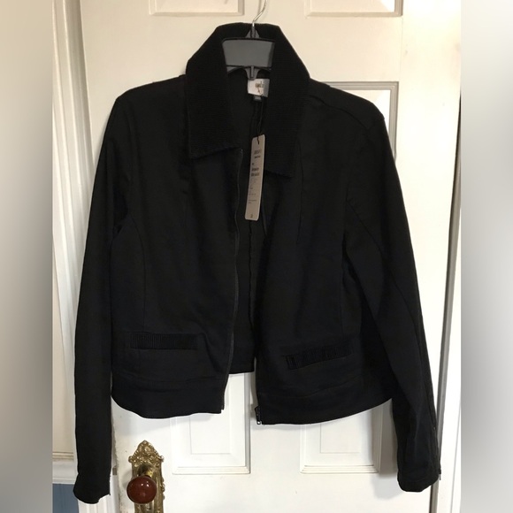 NWT Cabi Shrunken Moto Jacket Size M - Picture 5 of 6